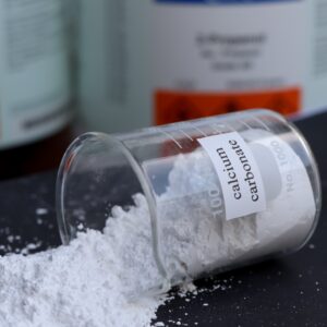 Calcium Carbonate (CaCO3​)